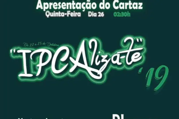 Apresentação do Cartaz do IPCAliza-te 2019