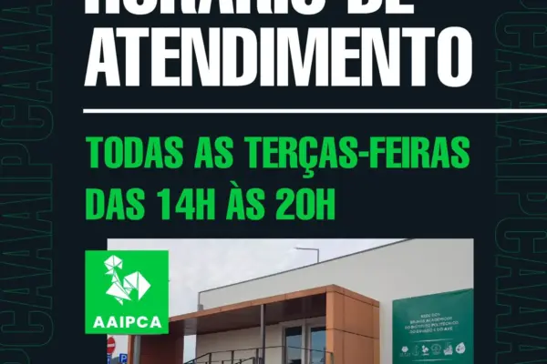 Horário de atendimento 2020