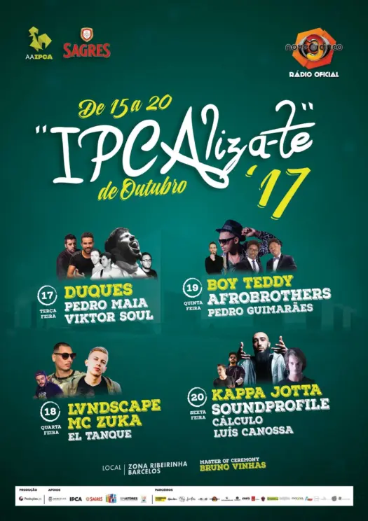 Cartaz IPCAliza-te 2017