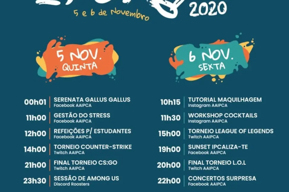 Cartaz IPCAliza-te 2020