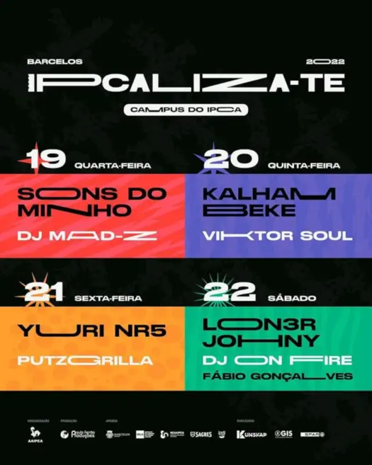 Cartaz IPCAliza-te 2022
