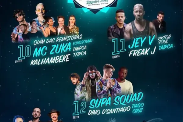 Cartaz Queima do Galo 2019