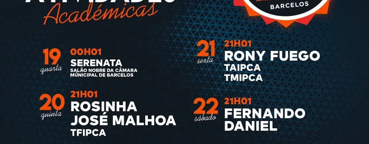 Cartaz Queima do Galo 2021