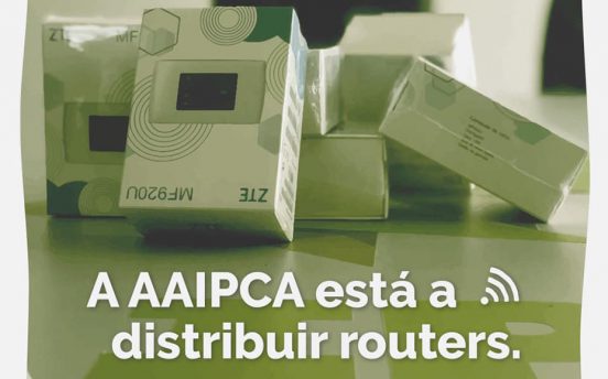 AAIPCA está a distribuir routers com internet